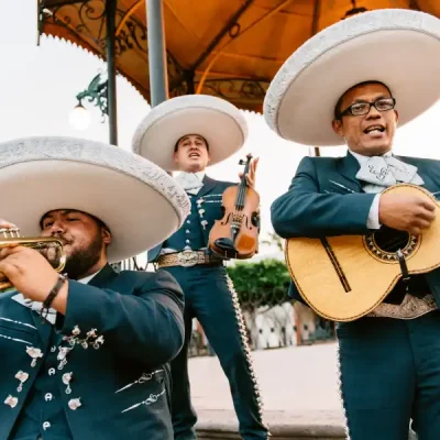 Mariachis en San Joaquín